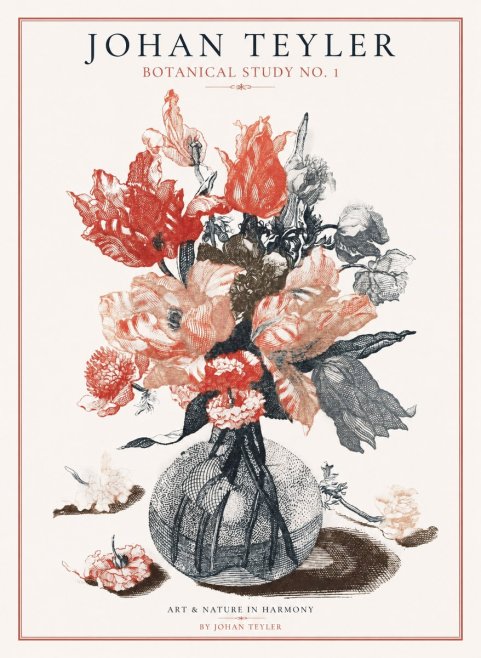 Johan Teyler Botanical Study No. 1 No1 - Plakát