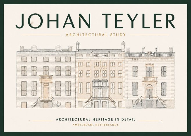 Johan Teyler Architectural Study II No4 - Plakát