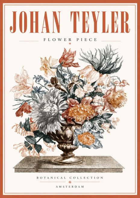 Johan Teyler Flower Piece No5 - Plakát