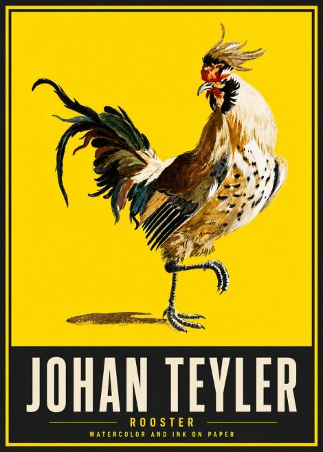 Johan Teyler Rooster No5 - Plakát