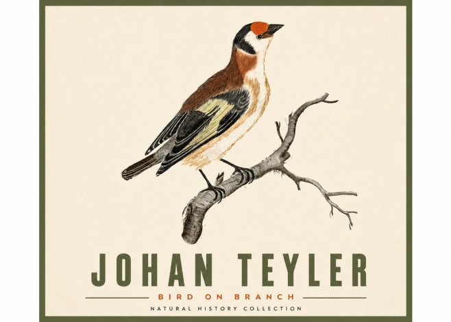 Johan Teyler Song of the Finch No5 - Plakát