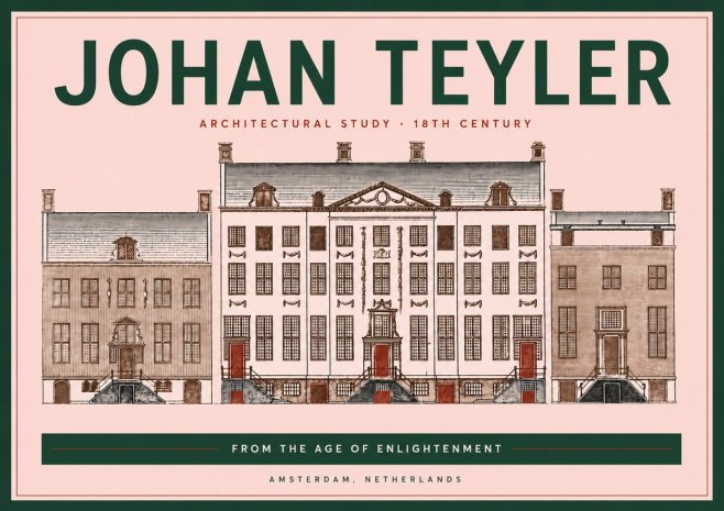 Johan Teyler Architectural Study VII No5 - Plakát
