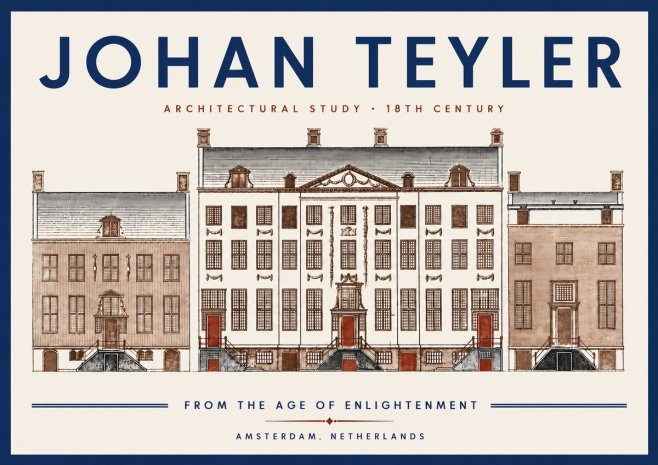 Johan Teyler Architectural Study VII No6 - Plakát