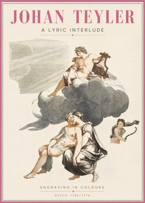 Johan Teyler Allegory of Music and Love No4 - Plakát