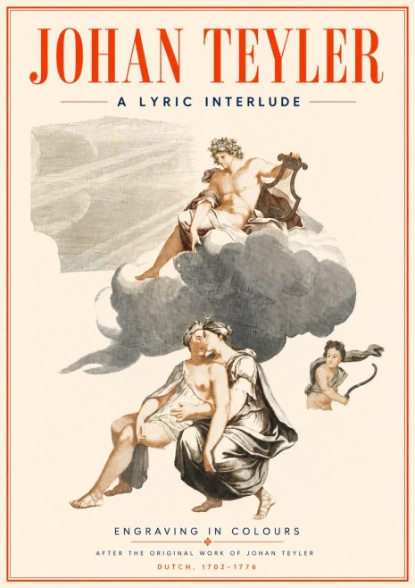Johan Teyler Allegory of Music and Love No6 - Plakát
