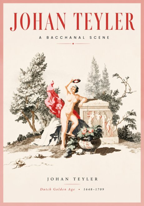Johan Teyler A Bacchanal Scene No3 - Plakát