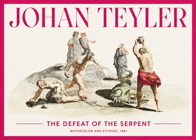 Johan Teyler Study of Ulysses and Polyphemus No4 - Plakát