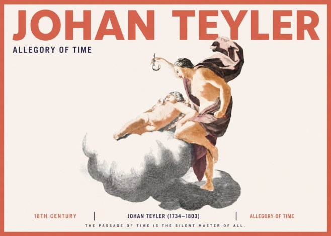 Johan Teyler Allegory of Time No2 - Plakát