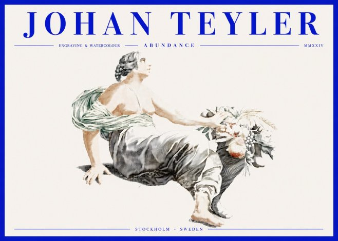 Johan Teyler Abundance No4 - Plakát