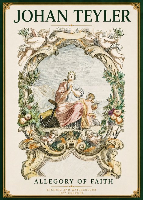 Johan Teyler Allegory of Faith No4 - Plakát