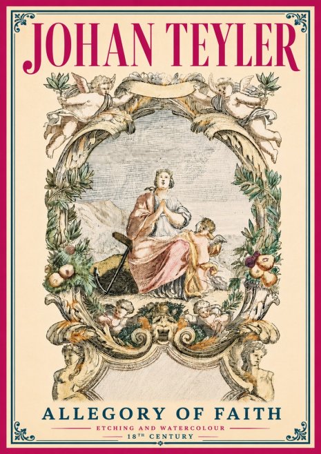 Johan Teyler Allegory of Faith No5 - Plakát