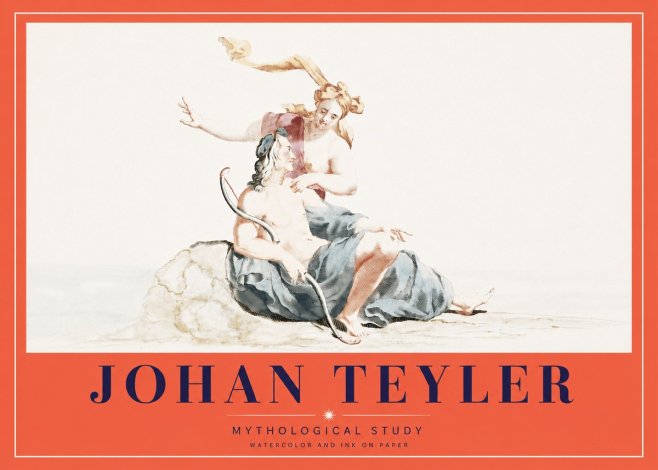 Johan Teyler Mythological Study No4 - Plakát