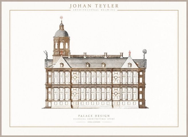 Johan Teyler Palace Design No1 - Plakát