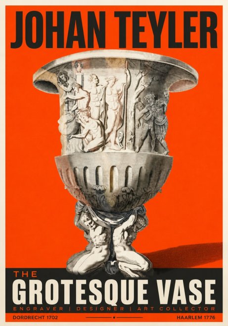 Johan Teyler The Grotesque Vase No2 - Plakát