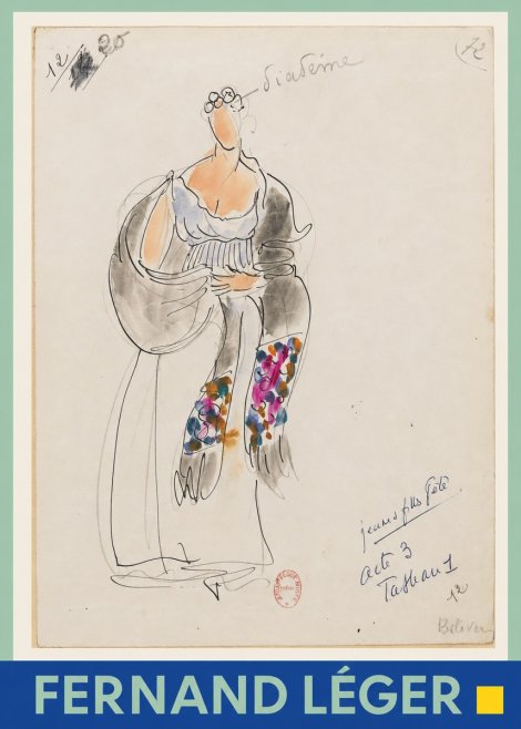 Fernand Léger Diadème No3 - Plakát