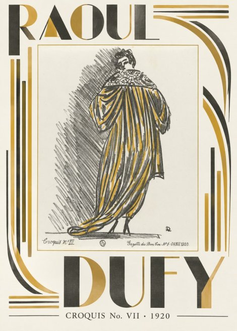 Raoul Dufy Croquis No. Vii No3 - Plakát