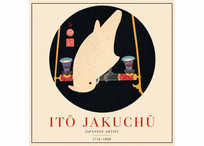 Itō Jakuchū White Cockatoo No2 - Plakát