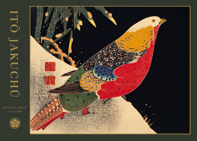 Itō Jakuchū Golden Pheasant and Bamboo No2 - Plakát