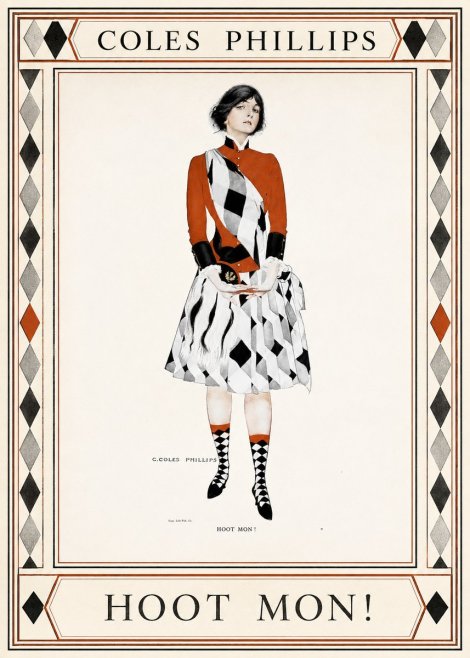Coles Phillips Hoot Mon! No1 - Plakát