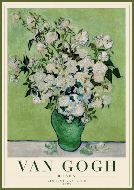 Van Gogh Roses I No3 - Plakát