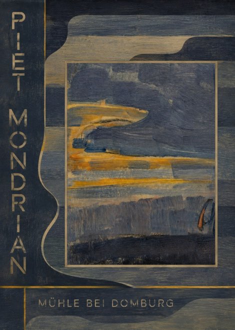 Piet Mondrian Mühle Bei Domburg No5 - Plakát