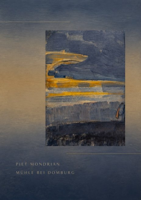 Piet Mondrian Mühle Bei Domburg No6 - Plakát