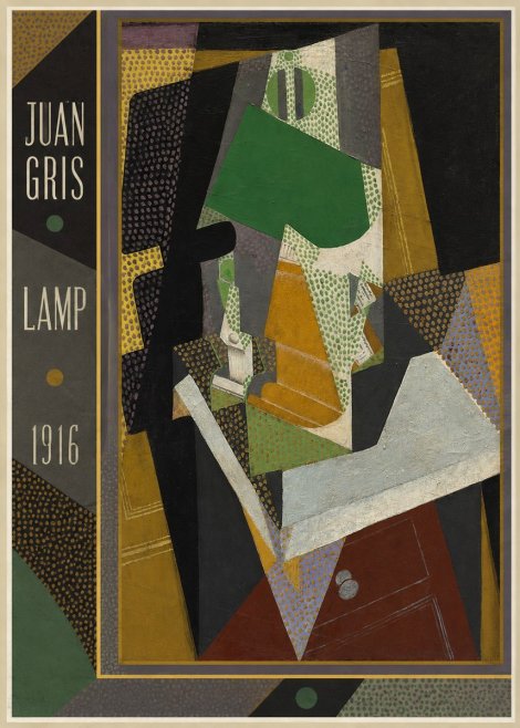 Juan Gris Lamp No2 - Plakát