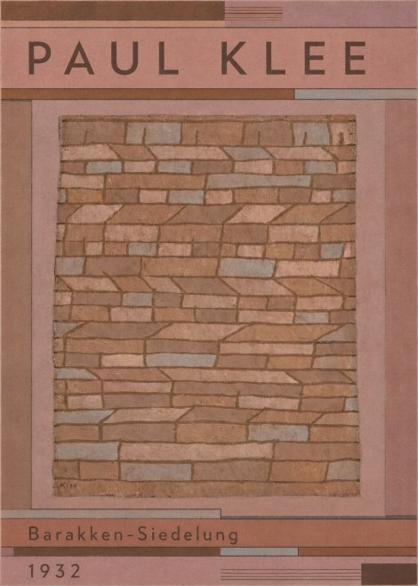 Paul Klee Barakken-siedelung No3 - Plakát
