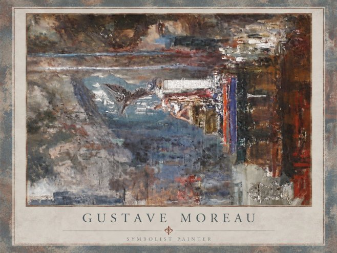 Gustave Moreau Visionary Composition No3 - Plakát