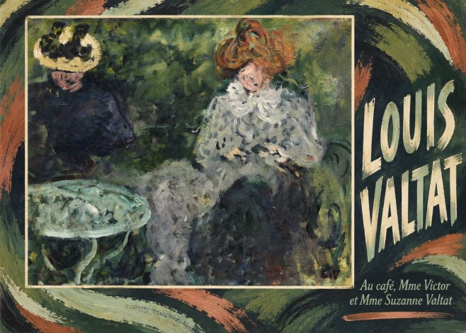 Louis Valtat Au Café, Mme Victor Et Mme Suzanne Valtat No3 - Plakát
