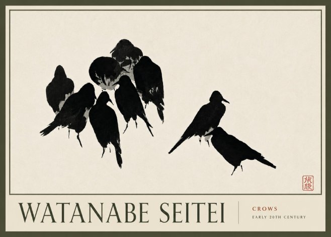 Watanabe Seitei Crows No6 - Plakát