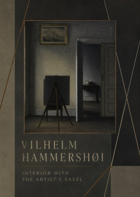 Vilhelm Hammershøi Interior with the Artist's Easel I No4 - Plakát
