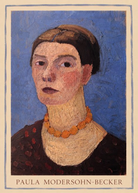 Paula Modersohn-Becker Self-portrait No1 - Plakát