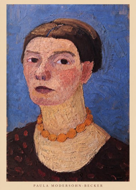 Paula Modersohn-Becker Self-portrait No5 - Plakát