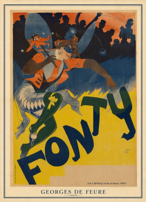 Georges de Feure Gonty No3 - Plakát