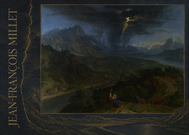 Jean-François Millet The Thunderbolt No4 - Plakát
