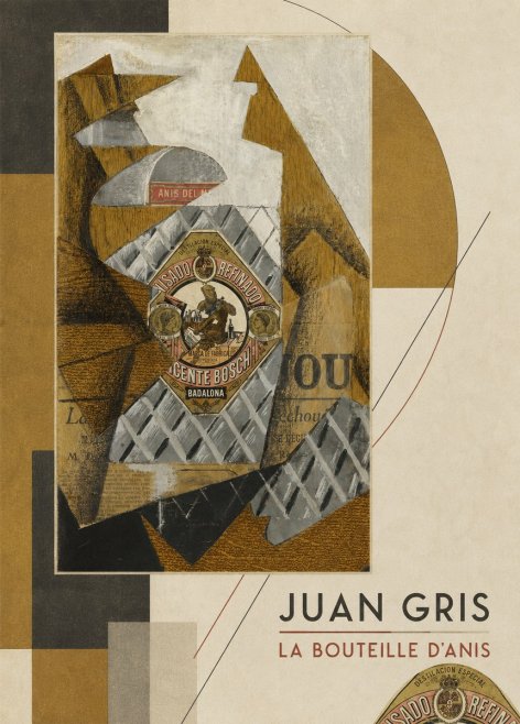 Juan Gris La Bouteille D'anis No6 - Plakát