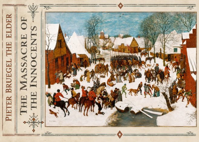 Pieter Bruegel The Massacre of the Innocents No2 - Plakát