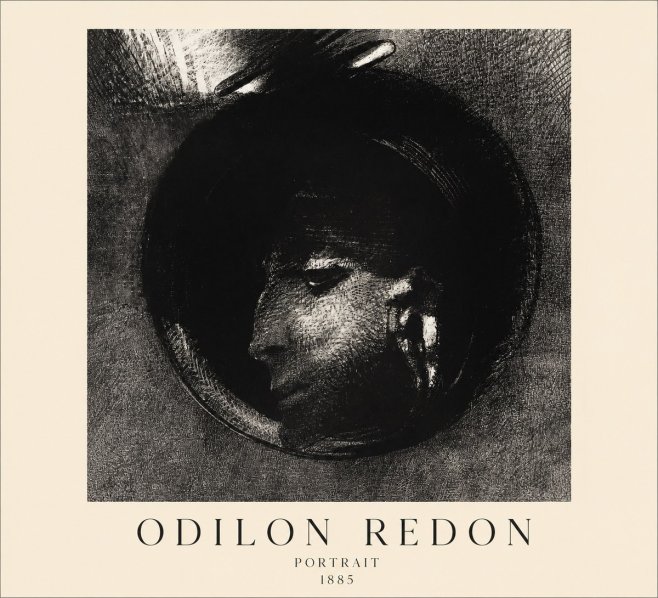 Odilon Redon Portrait No1 - Plakát