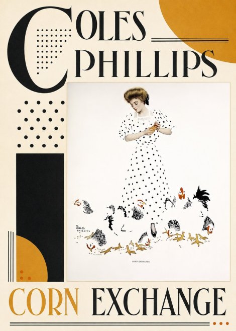 Coles Phillips Corn Exchange No3 - Plakát