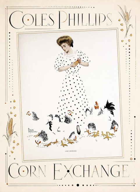 Coles Phillips Corn Exchange No5 - Plakát