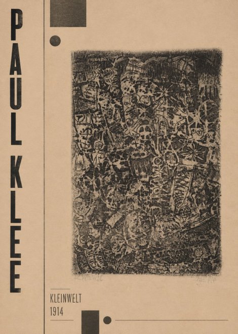 Paul Klee Kleinwelt No3 - Plakát