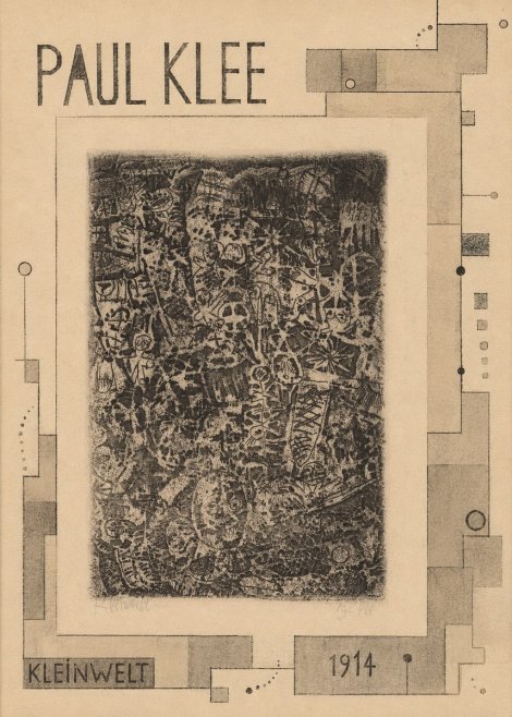 Paul Klee Kleinwelt No6 - Plakát