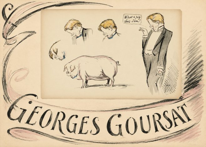 Georges Goursat Georges Goursat I No3 - Plakát