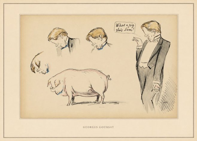 Georges Goursat Georges Goursat I No4 - Plakát