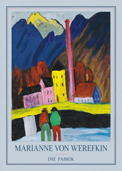 Marianne von Werefkin Die Fabrik No3 - Plakát