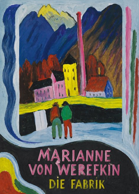 Marianne von Werefkin Die Fabrik No5 - Plakát