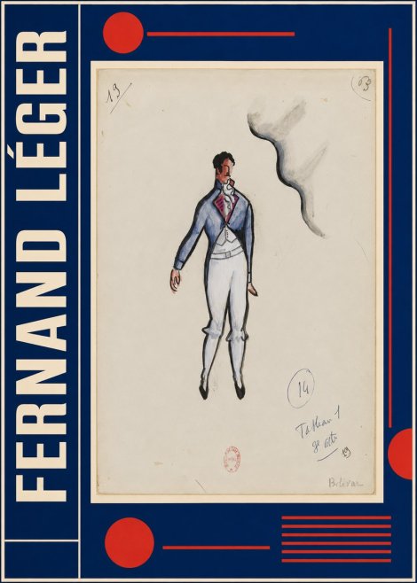 Fernand Léger Bolivar. Tableau 1 3E Acte No3 - Plakát