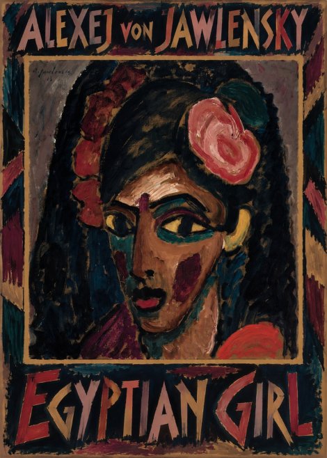 Alexej von Jawlensky Egyptian Girl No1 - Plakát