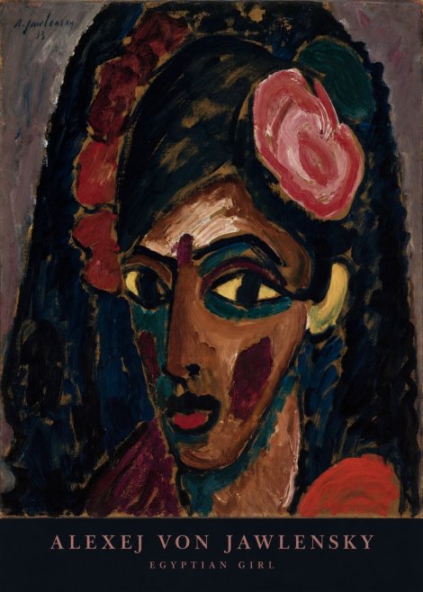 Alexej von Jawlensky Egyptian Girl No6 - Plakát